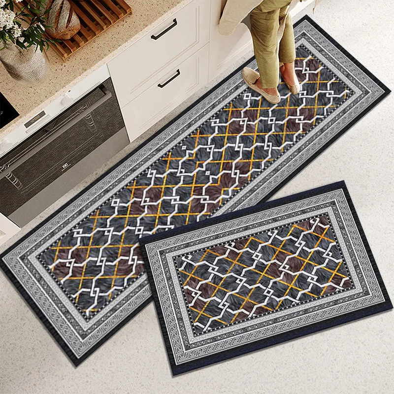 

Mandala Bohemia Entrance Doormat Strip Geometric Kitchen Carpet Mats Carpets for Living Room Bedroom Soft Non-slip Floor Mat