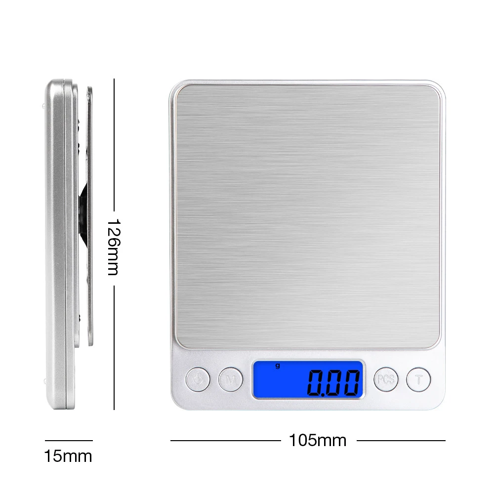 Портативные электронные кухонные весы водостойкие точные для взвешивания
