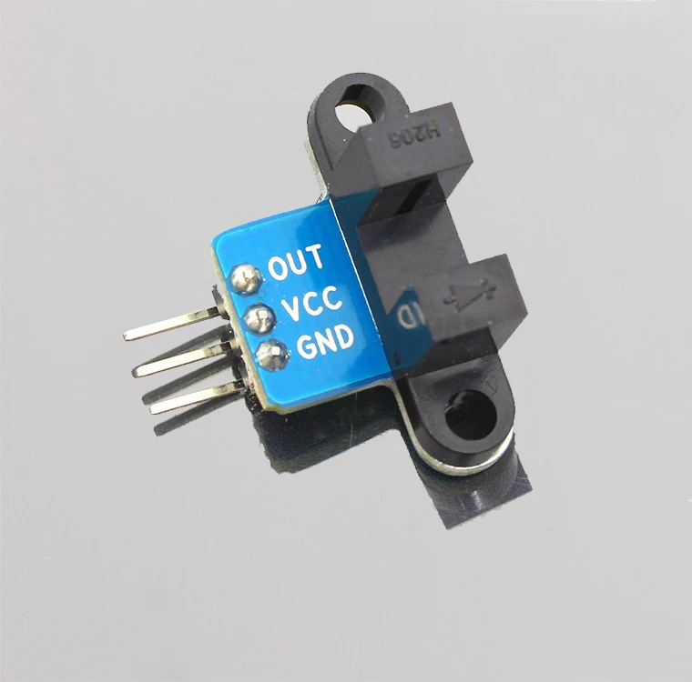 

Intelligent car speed measurement module speed sensor sends test program with indicator light
