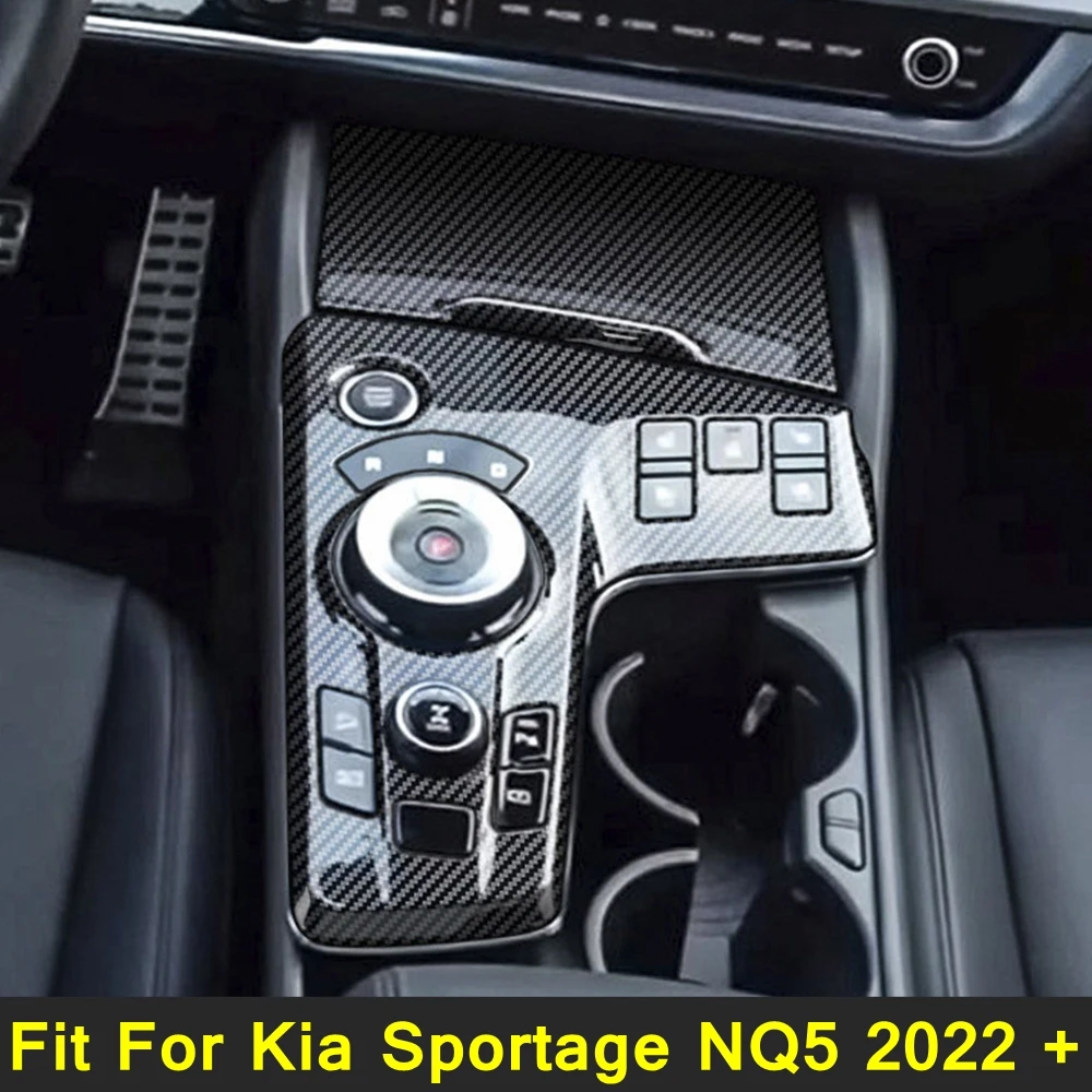

Car Console Gear Shift Box Panel Trim Frame Covers Garnish Refit Styling Interior Accessories Fit For Kia Sportage NQ5 2022 2023