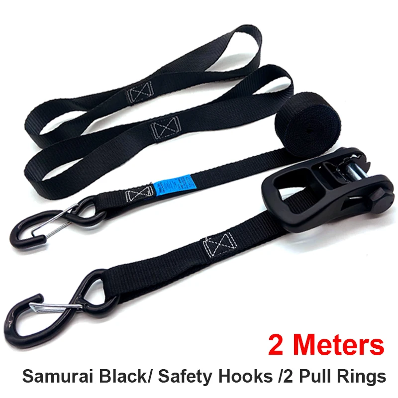 

2 м/3 м/5 м портативный автомобильный багажный прицеп с храповым механизмом, 8-образный крючок, тормозной ремень, крепления для мотоцикла, сверхмощный