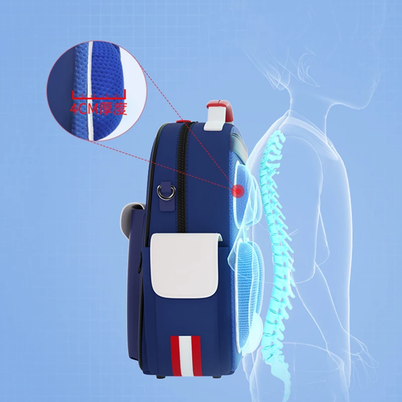 Fashion British Style Children School Bags for Boys Girls Primary School Backpacks Kids Orthopedic Waterproof Student Book Bag