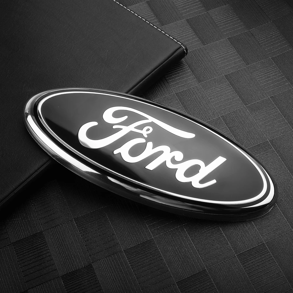 

Передняя решетка радиатора автомобиля, задняя крышка багажника, капот, логотип, декоративная наклейка для Ford Focus 2 3 1 MK2 MK3 MK1 Fiesta Ranger Mondeo
