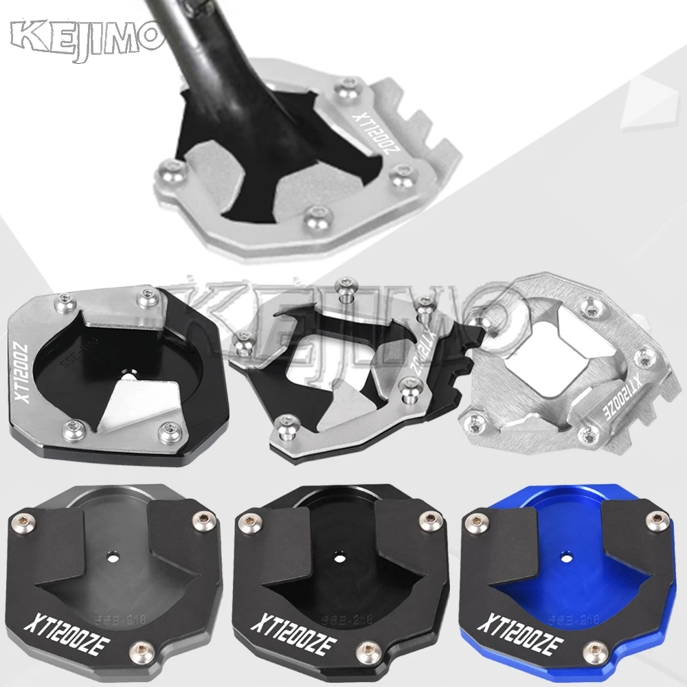 Фото Для Yamaha XT1200Z XT1200 XT 1200 Z Super TENERE 1200 2014-2020 2021 2022 Увеличивающая площадь опоры боковой подножки площадка-удлинитель №1