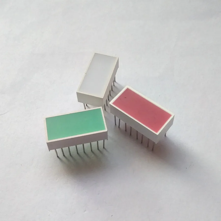 10 шт. яркий красный свет плоский дисплей модуль сделай сам Kyx-10*20r 16 контактов 10*20*6 2