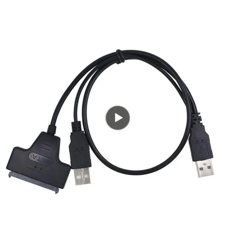 

Кабель преобразования Usb в Sata 2,5 дюйма, кабель-конвертер с низкой задержкой 480 Мб/с, высокоскоростной адаптер Ssd, адаптер для жесткого диска
