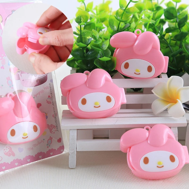

Sanrio Kawaii Storage Box Room Decor Mymelody Cute Anime Mini Girly Heart Earnail Jewelry Medicine Box Girls Christmas Gift