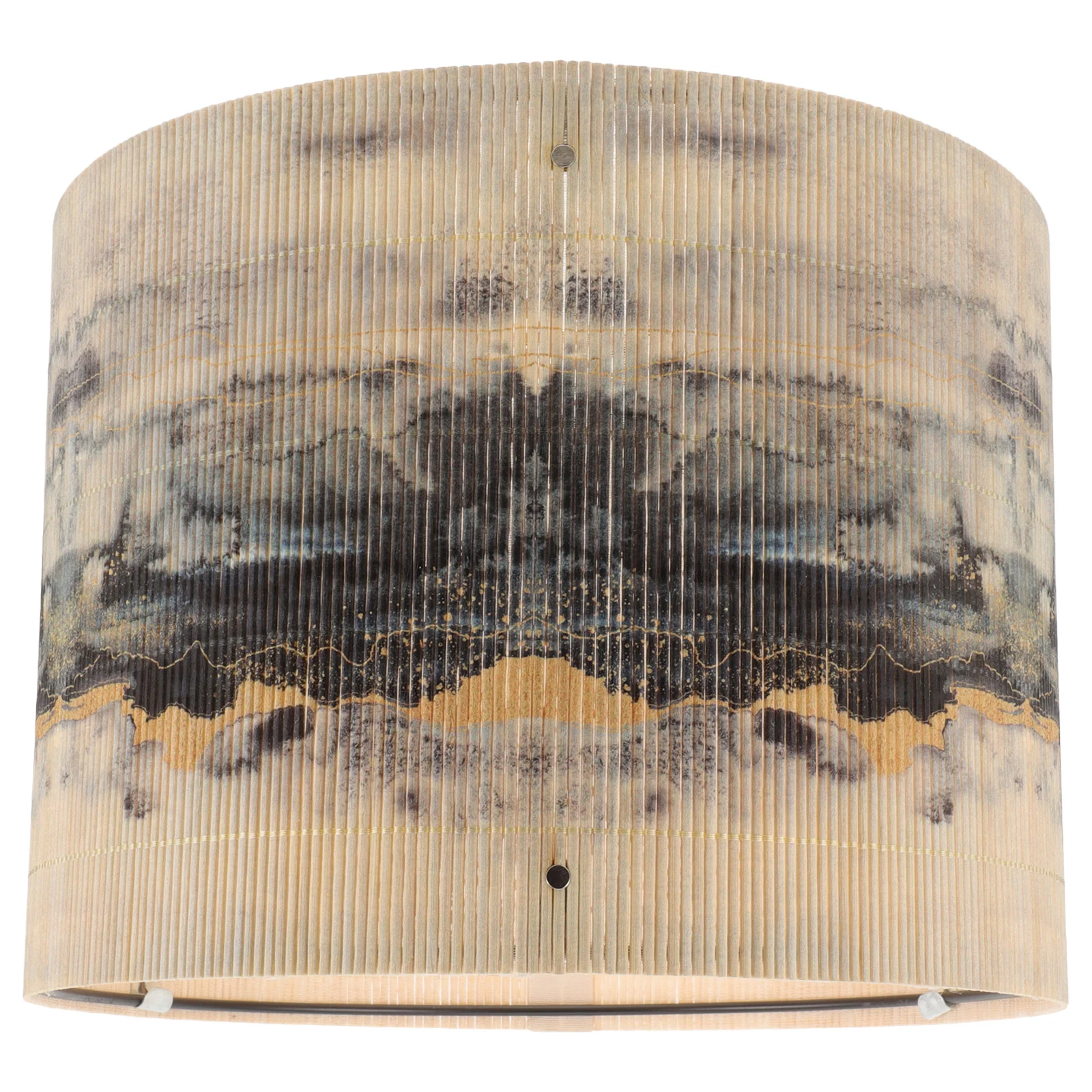 

Bamboo Lampshade Printed Lamp Cover Home Decor Lamp Shade for Pendant Light Table Lamps