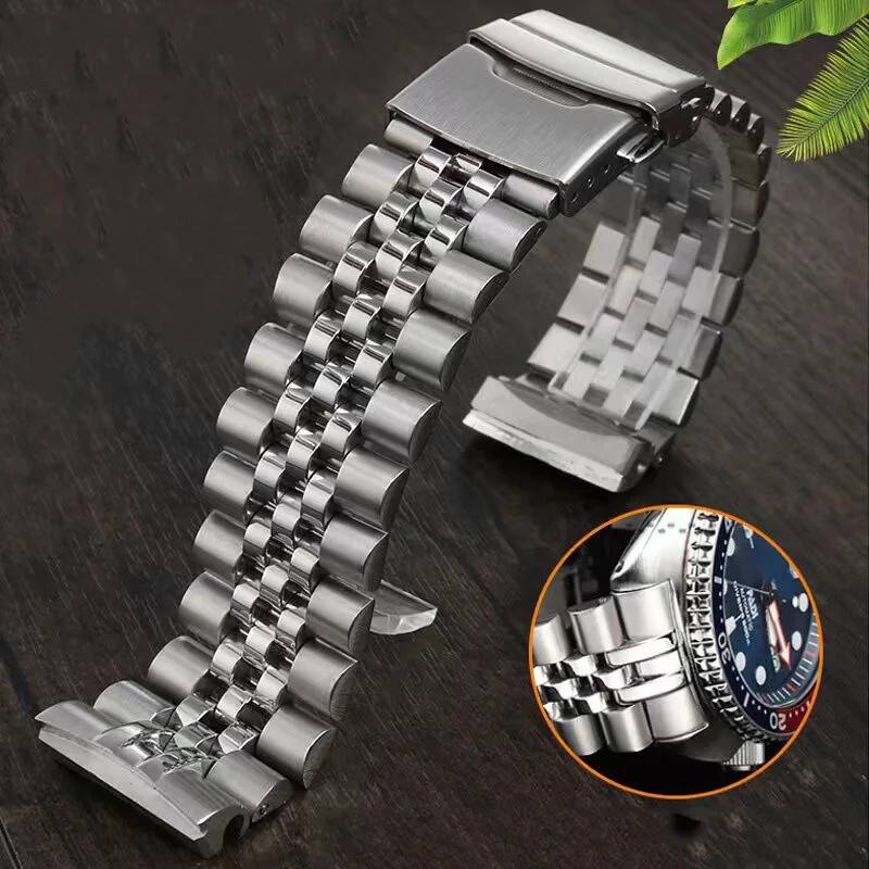 

Ремешок для часов SRP777, из нержавеющей стали, Ширина 22 мм, 5 бусин