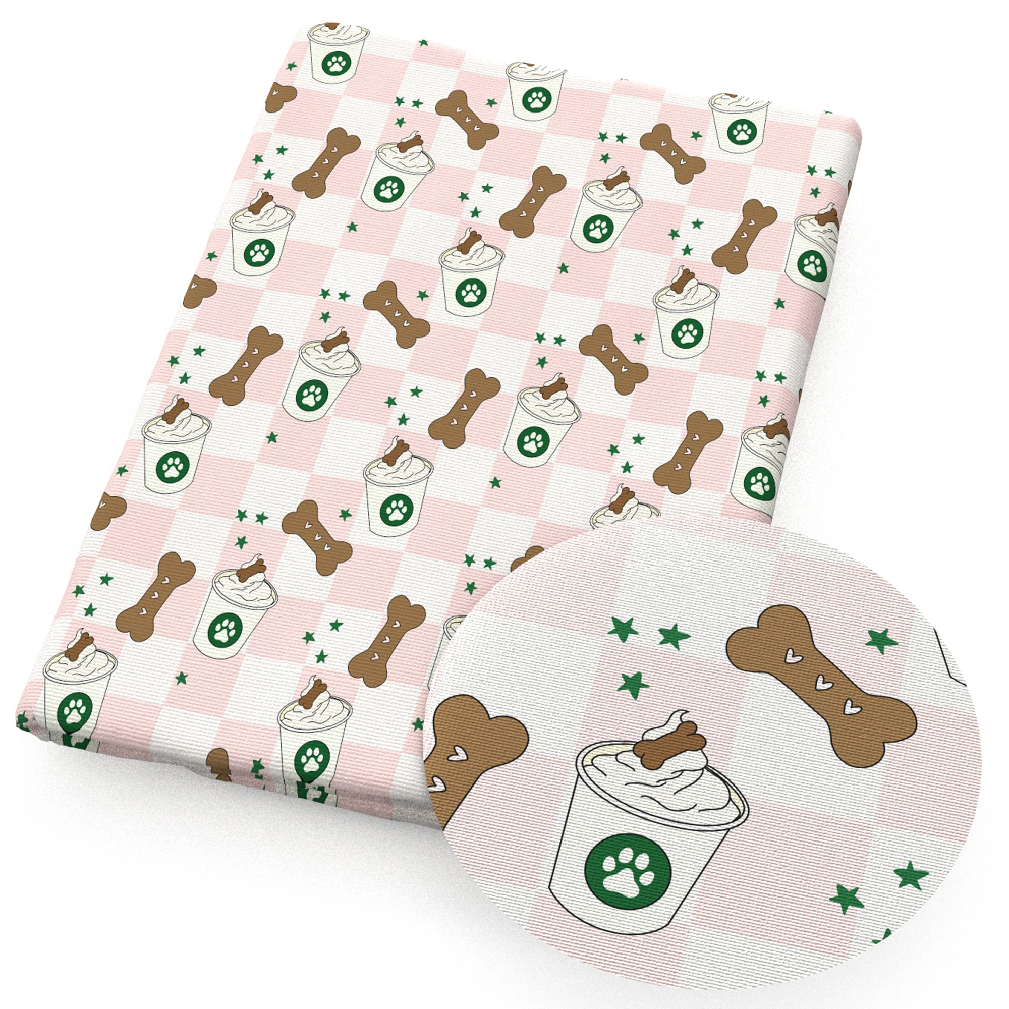 50*145 см Лоскутная печатная ткань из полиэстера и хлопка для шитья