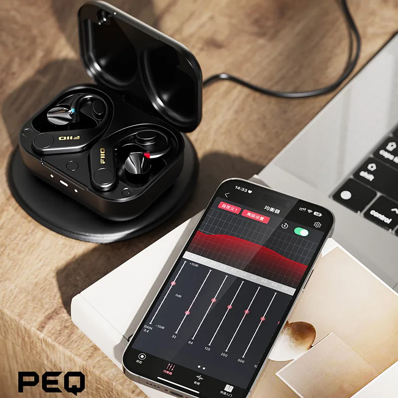 FiiO UTWS5 2025 True Wireless Bluetooth наушники-вкладыши с крючком для наушников для IEMs Hi-Res 96 кГц24 бит LDAC MMCX0,78 2 контакта (art.: 3920cc7eee1eb) - 3920cc7eee1eb