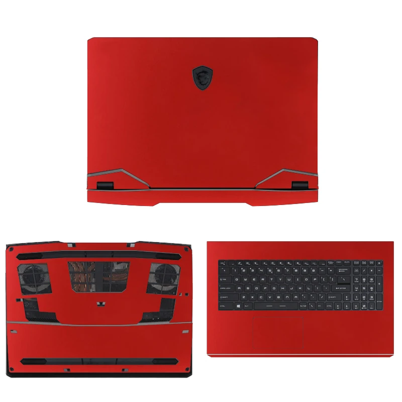 Чехол для ноутбука MSI Pro GP76 GE76 GF76 17 3 '&#x272021 дюйма однотонные виниловые наклейки