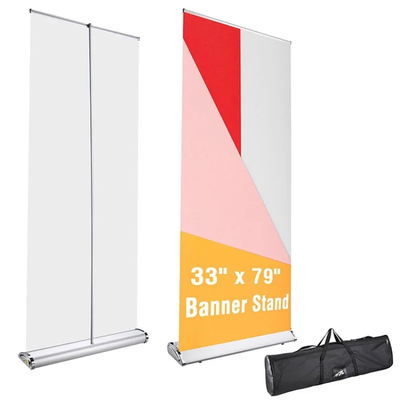 

Advertising Retractable Banner Trade Show Display Roll Up Stand