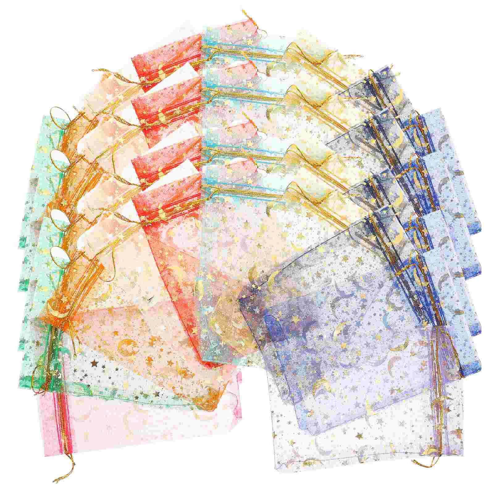 

Bags Drawstring Candy Gift Organza Bag Jewelry Pouch Pouches Party Favor Wedding Mesh Storage Small Net Goodies Jewellery Favors