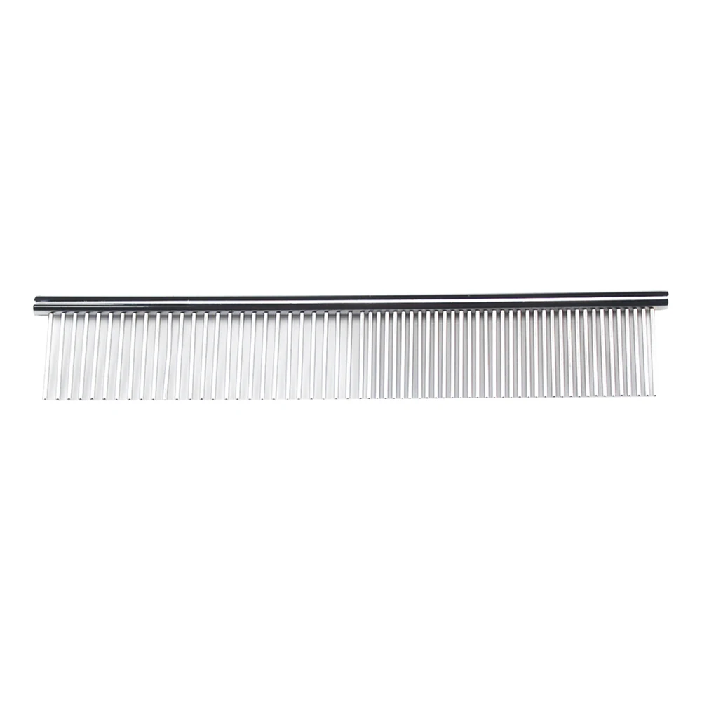 

Stainless Steel Dematting Portable Pet Grooming Comb Tangled Hair Shedding Cleaning Massage Dogs Cats Remove Loose Undercoat