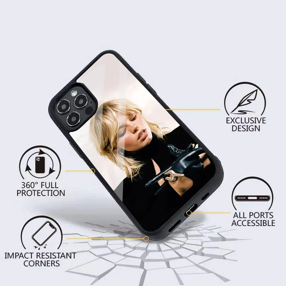 Чехол Для Телефона R-Renee Rapp С Изображением iPhone Pro Max Mini Сильной Магнитной Функцией