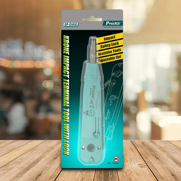 Baogong wire cutter professional grade CP-3141 terminal board crimper network cable telecommunication wire cutter clamp pliers