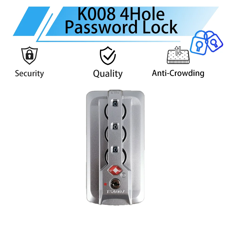 Замок для багажа FanFu K008 аксессуары коробок универсальный замок путешествий