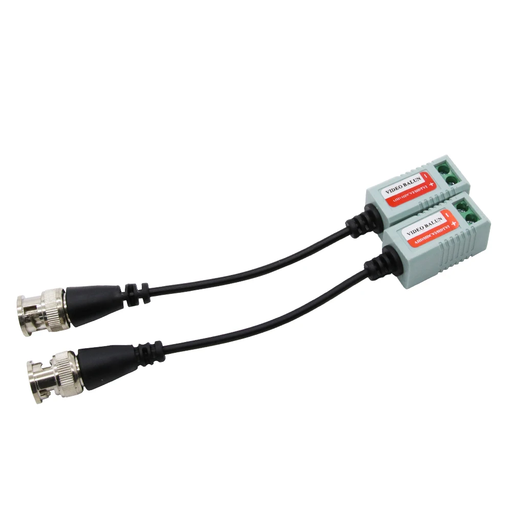 5MP BNC CCTV Video Balun Пассивные Коаксиальные трансиверы UTP Cat5 для аналоговых камер