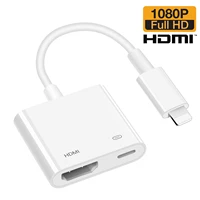 lightning to hdmi adapter tv 1080p hd digital av adapter converter for iphone ipad to tv same screen for lightning hdmi cable