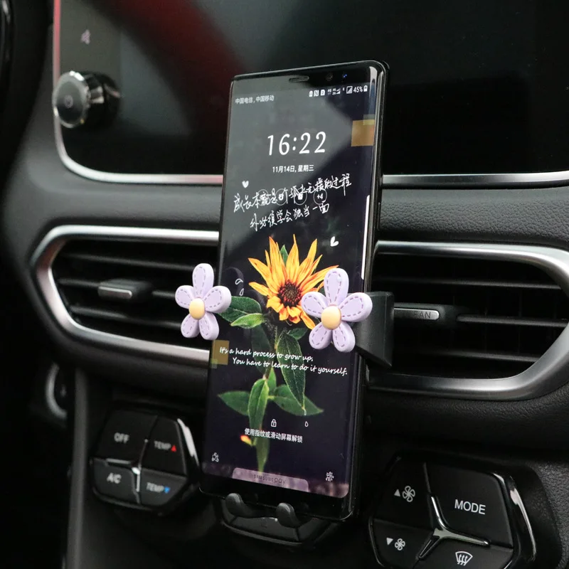 Гравитационный Автомобильный держатель для телефона с креплением на
