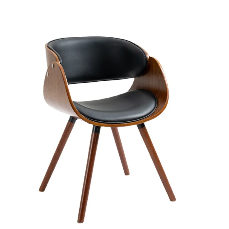

Nordic Light Luxury Home Dining Chairs Modern Minimalist Lounge Chair Cafe Hotel Restaurant
