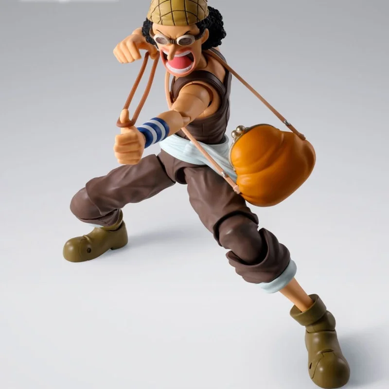 100% оригинальная фигурка Bandai, в наличии, SHF ONE PIECE Usopp USOPP Dawn's Adventure, подвижная фигурка, украшение для шасси, коллекционная. (art.: 3920db8a910ce) - 3920db8a910ce
