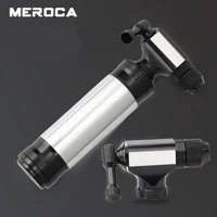 meroca bike portable mini pump ultra light co2 inflator with schrader presta iamok bicycle accessories