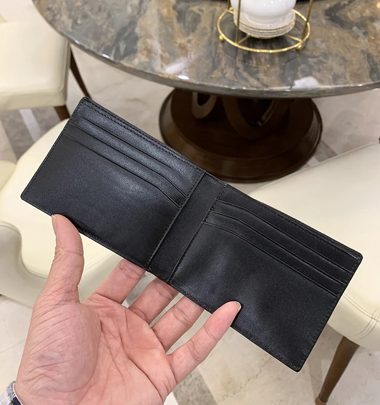 

Fashion Leather Wallet Men Luxury Coin Purse Business Foldable Wallet Men Credit Card Holder