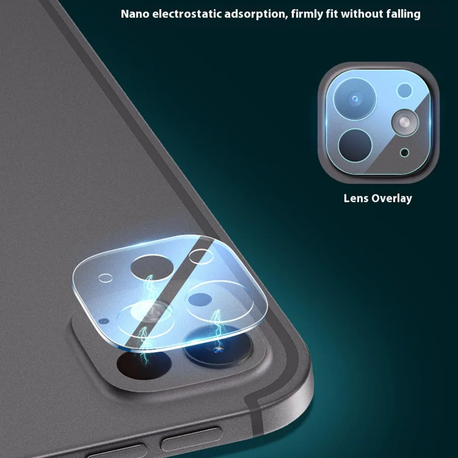 3 шт. Защитное стекло для задней камеры Apple iPhone iPad Pro 11 13 2024
