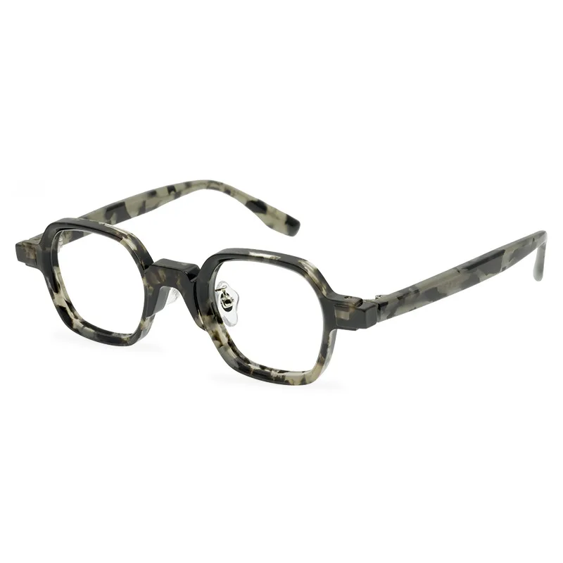 

Classical Square Acetate Men Fashion Eyeglasses Prescription Women Handmade Glasses High Quality Designer Brand Sunglasses