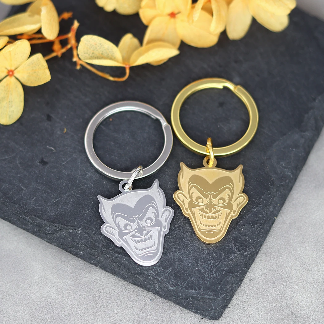 Цепочка для ключей с подвеской в виде сердца из нержавеющей стали