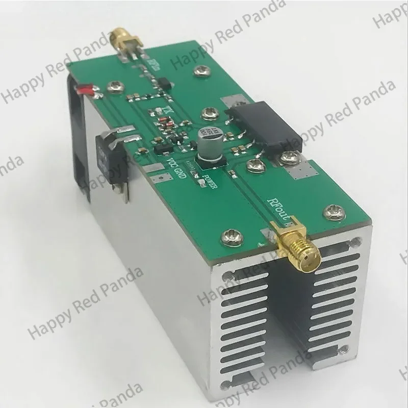 Высокое качество 433 МГц 350-480 13 Вт UHF RF усилитель мощности AMP DMR с радиатором