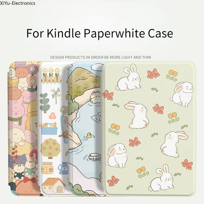 

Для Kindle11th 2021 защитный чехол Paperwhite5/4/3 полноразмерный мягкий чехол 558 Edition Migu Youth Edition 658 Cute M2L3EK