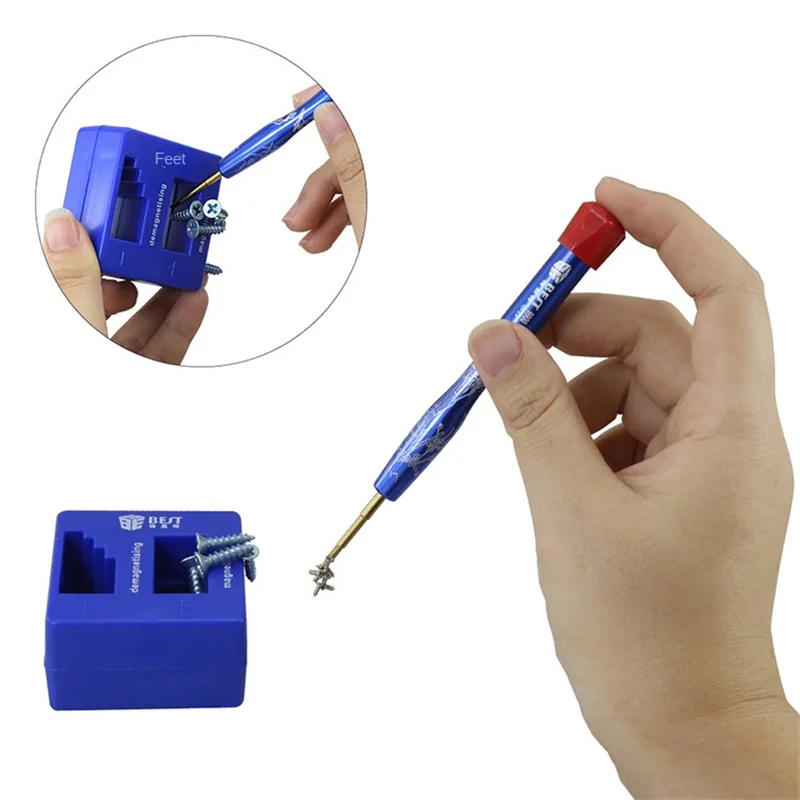 

High Quality Magnetizer Demagnetizer Tool Screwdriver Magnetic Pick Up Tool Screwdriver Fast Magnetizing Machine Hand Tool