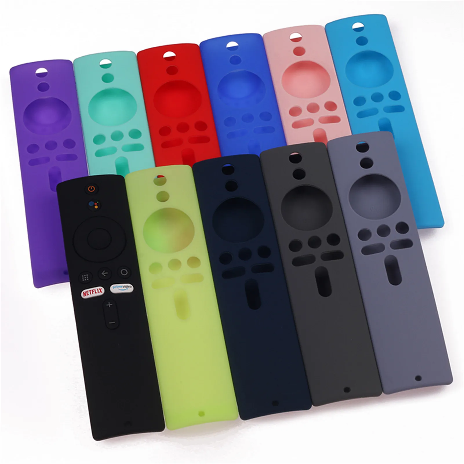 

Чехол для пульта дистанционного управления для Mi Box S/4K/TV Stick, силиконовый Противоскользящий противоударный защитный чехол # WO