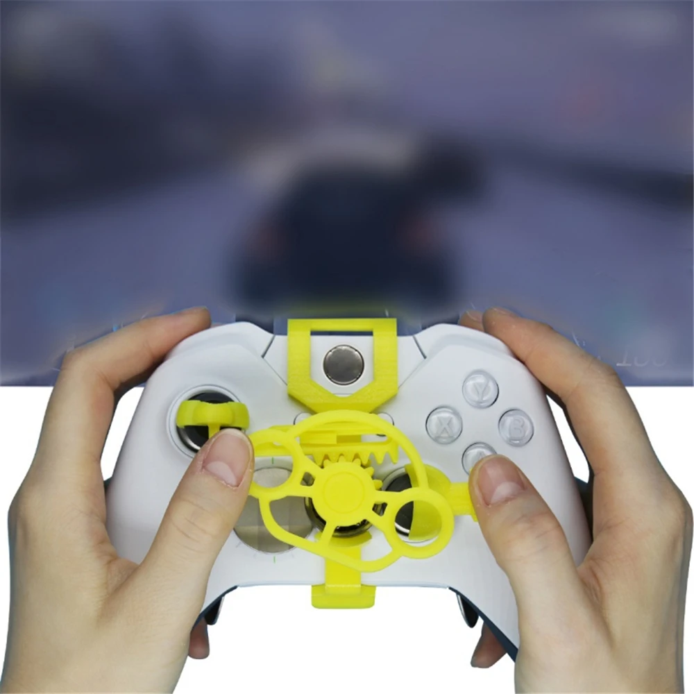 

Racing Games Mini Steering 3D Printing Wheel Auxiliary Controller Game Joystick Simulator Gamepad For Xboxone/X/S/Elite Durable