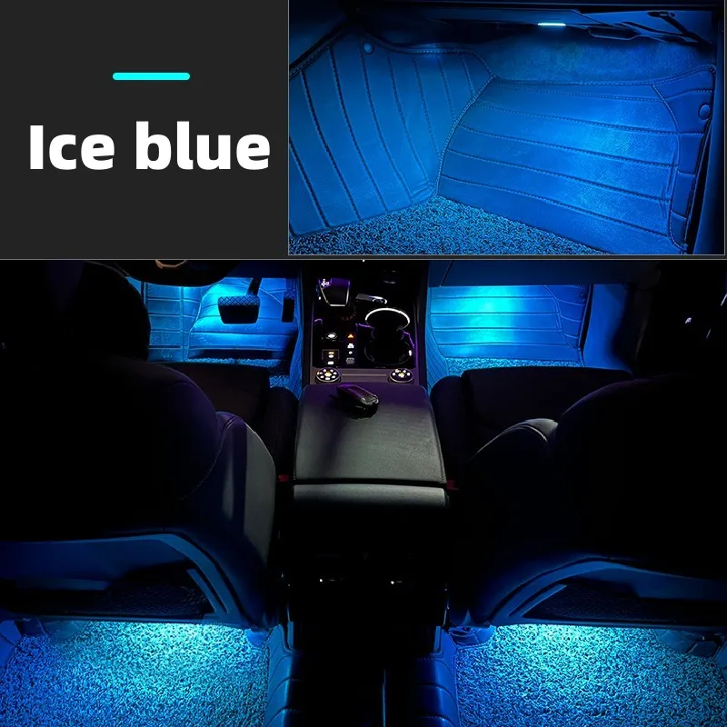 

Для Audi A1 8X A3 8V 8Y A4 B8 B9 A5 8T A6 C6 A7 C7 C8 A8 D3 D4 D5 Автомобильные лампы для ног, атмосферные лампы, аксессуары для модернизации