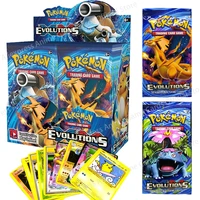 324pcsbox pokemon cards evolutions english trading collectible tcg card game evolutions booster kid children birthday toys gift