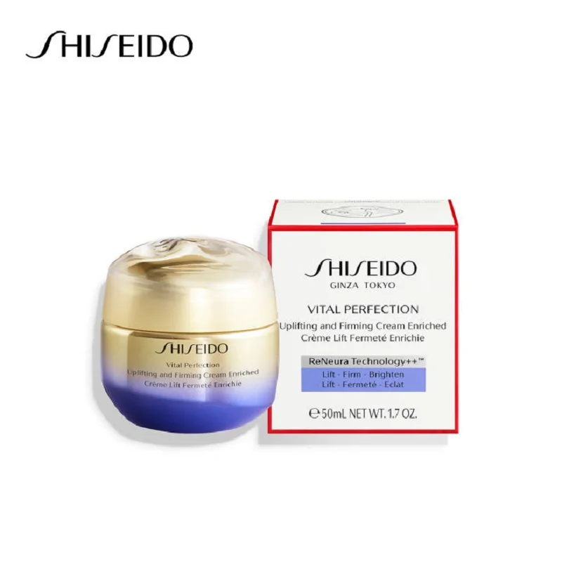 

100% Japan Shiseido Vital Perfection Uplifting Firming Cream Enriched 50ml Face Moisturizer Treatment Ageing Revive Tired Skin