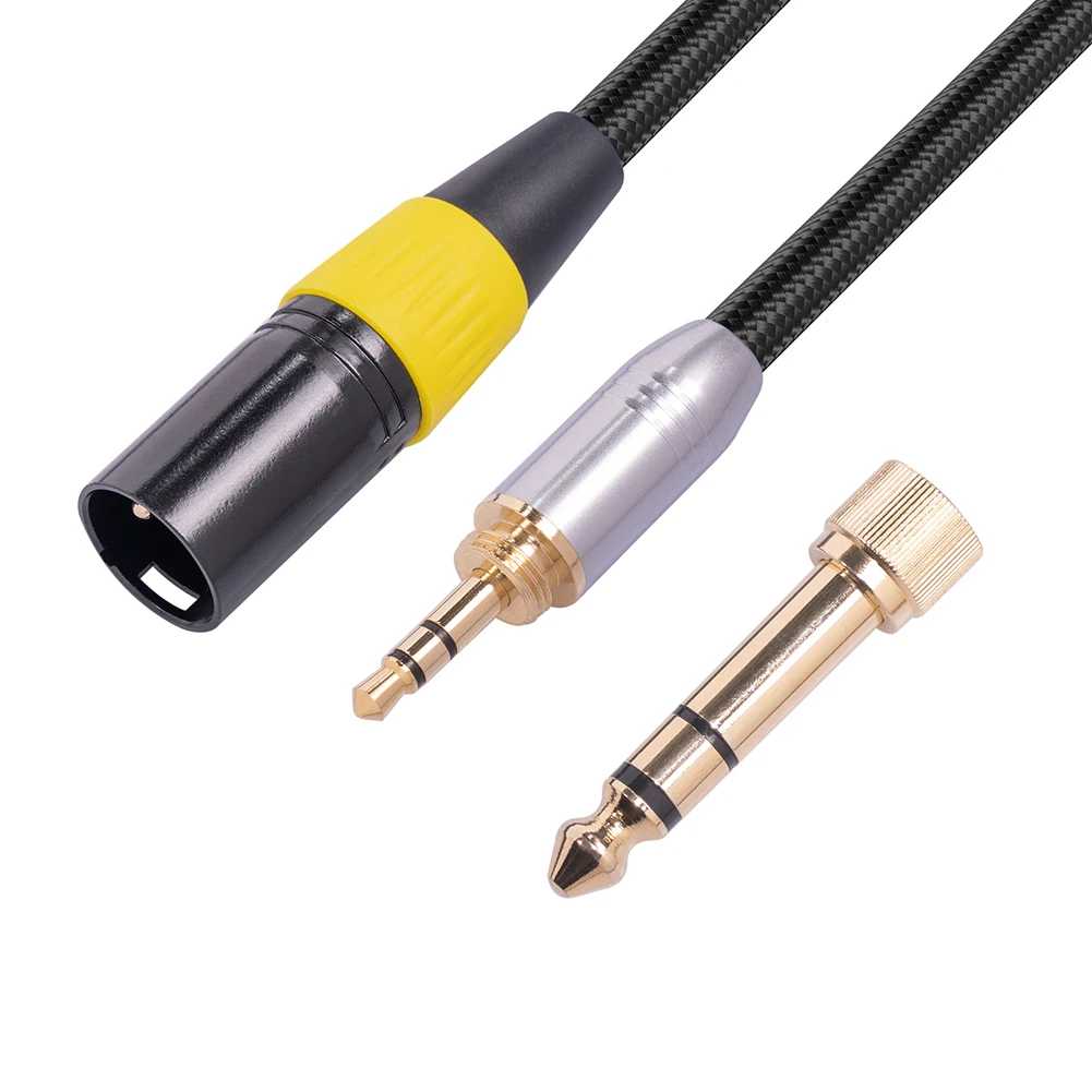 

3.5mm To 3Pin XLR Male Audio Cable For Mic Mixer Microphone Speakers Sound Consoles Amplifier XLR Cable Connector