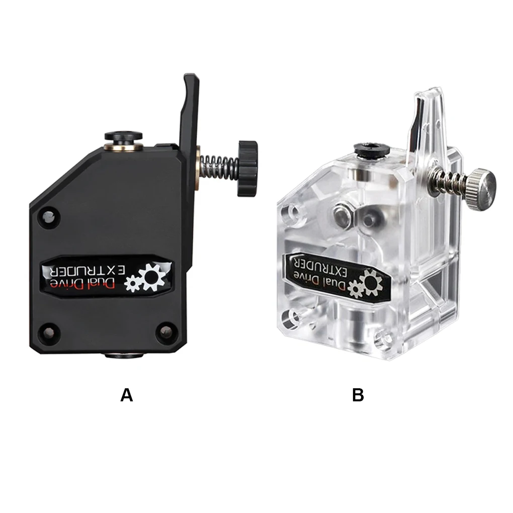 

Комплект экструдеров, пластиковая нить для 3D-принтера с двойным приводом, с внутренней передачей, Запасные детали для экструзии, черные акс...