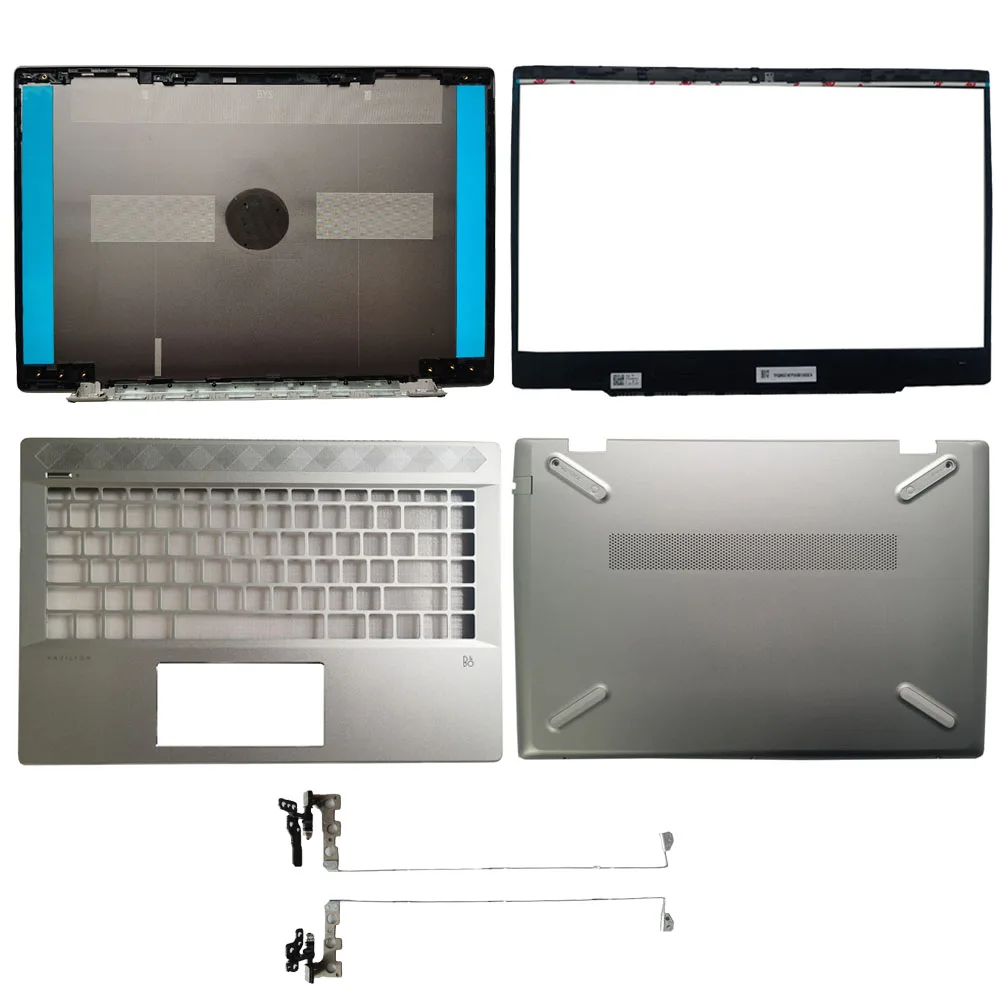 

NEW Laptop LCD Back Cover/Front Bezel/Palmrest Upper/BOTTOM CASE/Hinges For HP Pavilion 14-CE TPN-Q207 L19174-001