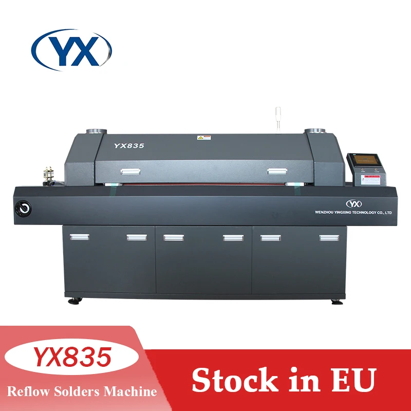 

8 Temperature Zone YX835 Reflow Soldering Oven for SMT Production Line