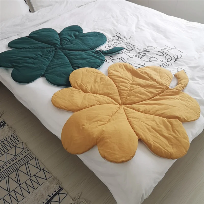 

Ins Nordic style Daya pear floor mats home decoration living room double-sided children's crawling floor mat home decor