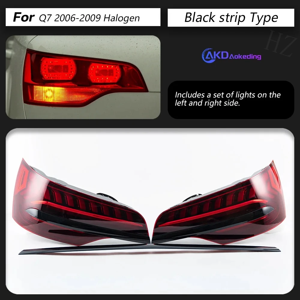 

Задняя фонарь для Audi Q7 2006-2015 автомобитовартовары задняя лампа светильник Audi Q7 Задние фонари