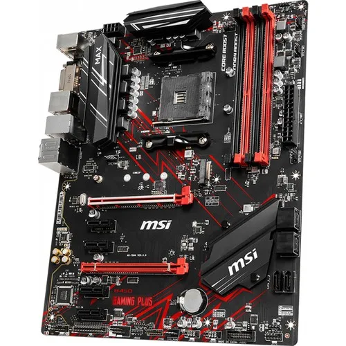 

MSI B450 Gaming Plus MAX AM4 DDR4 3466(OC)DVI HDMI USB3.2 ATX Motherboard