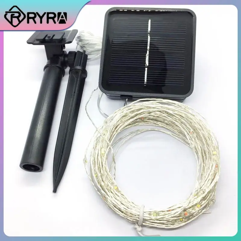

Outdoor Solar String Fairy Lights 5M 10M 15M 20M LED Solar Lamps 100/200leds Waterproof Christmas Decoration For Garden Street