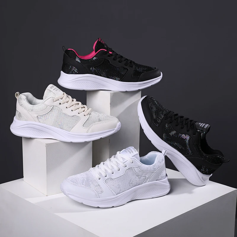 New Classics Style Men Women Running Shoes Leather Split Mesh Lovers Sport Sneakers Lace Up Outdoor Jogging Shoes