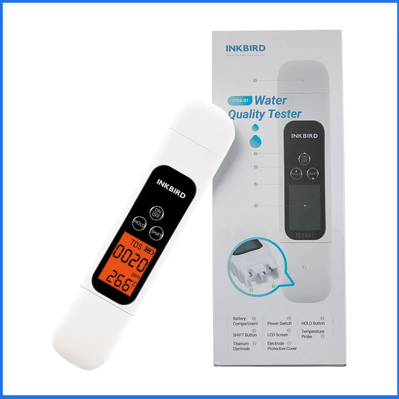 

INKBIRD Тестер качества воды 3-в-1